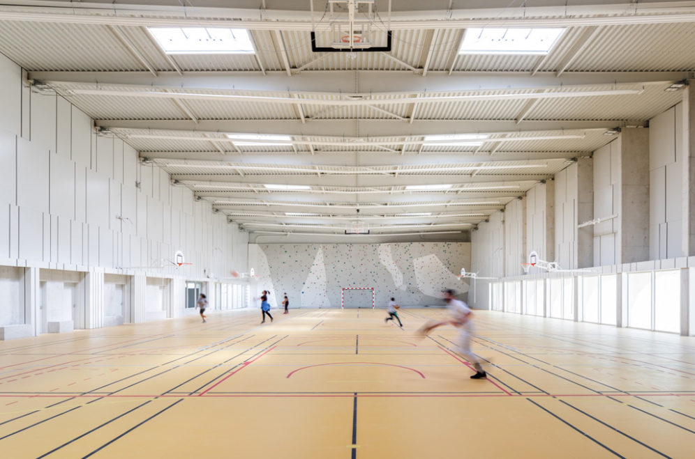 Gymnase Camus AT architectes